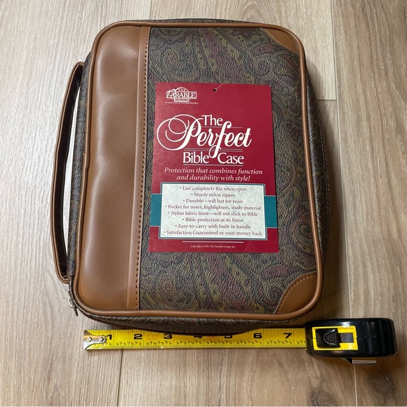 Paisley‎ Bible Cover- The Perfect Bible Case - Picture 10 of 10